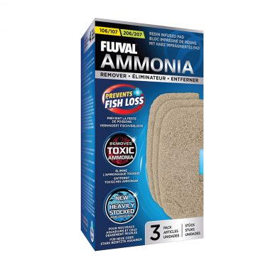 Almohadilla elimina amoniaco para filtro Fluval 07