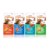 Snacks para gatos Catit Creamy – 4 Tubos