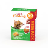 Snacks para gatos Catit Creamy – 50 Tubos