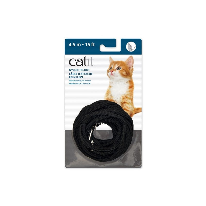 Cable de amarre anti enredos deNylon Tie-Out Catit