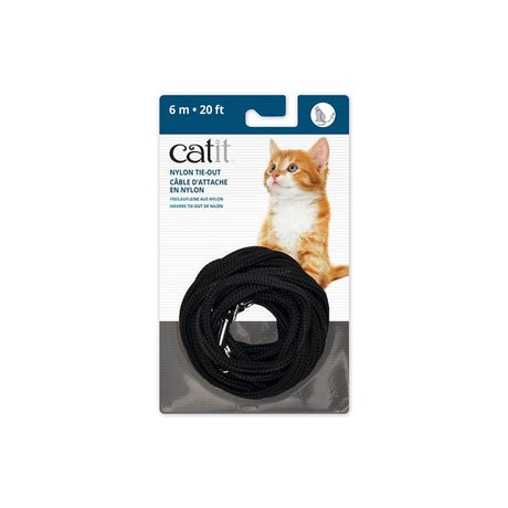 Cable de amarre anti enredos deNylon Tie-Out Catit