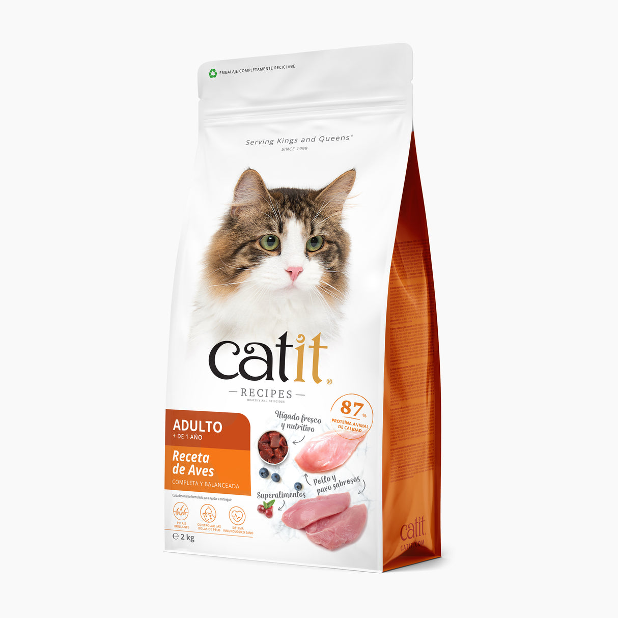 Pienso para Gatos Catit Recipes -Receta de Aves para ADULTO