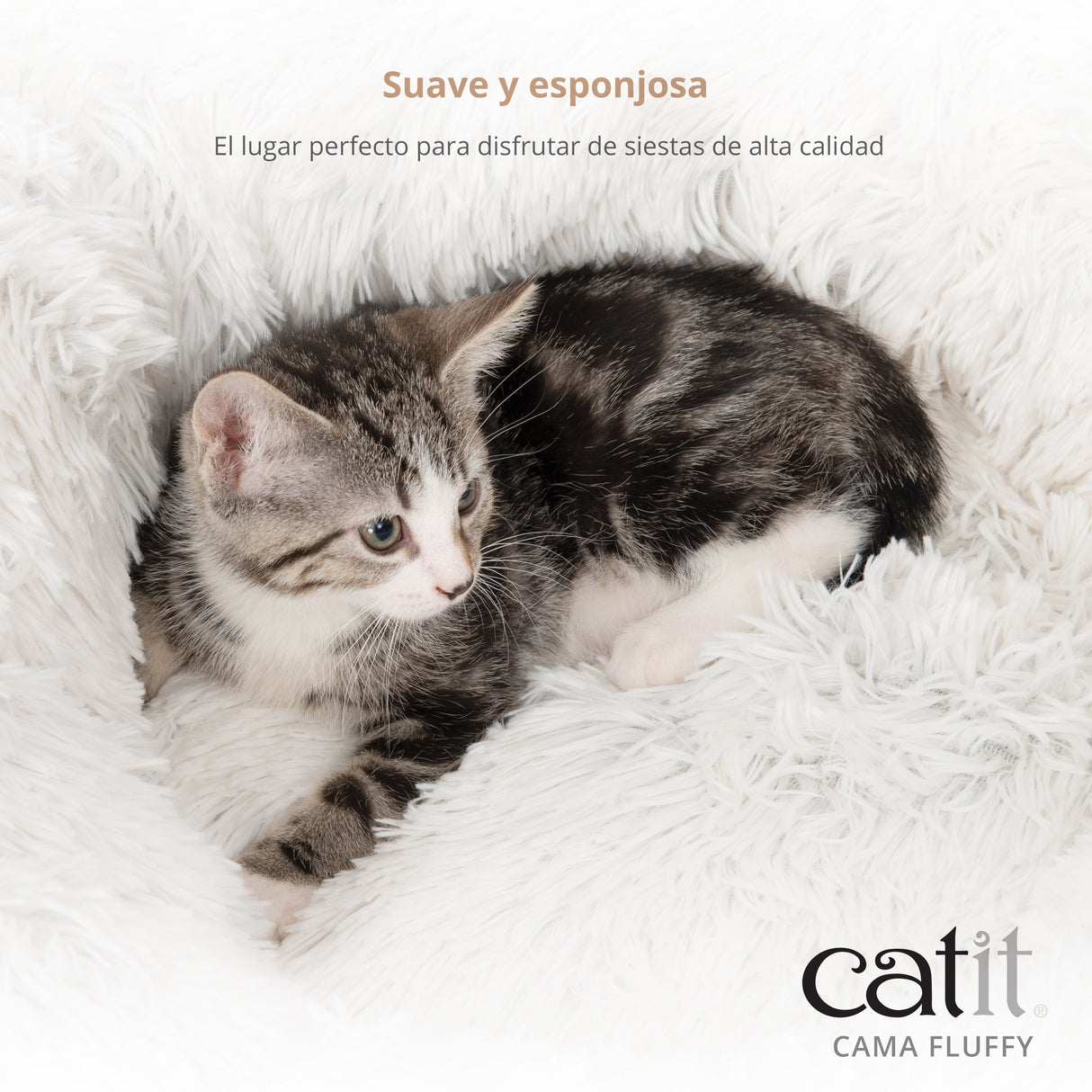 Cama fluffy Catit para gatos -3