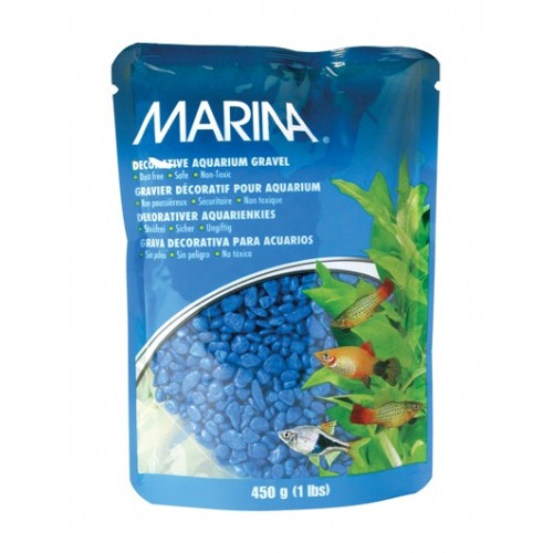 Grava de color para acuarios 450g Marina