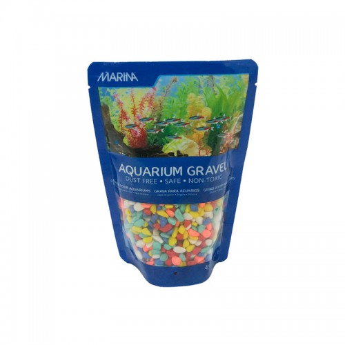 Grava de color para acuarios 450g Marina