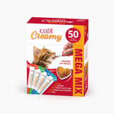 Snacks para gatos Catit Creamy – 50 Tubos