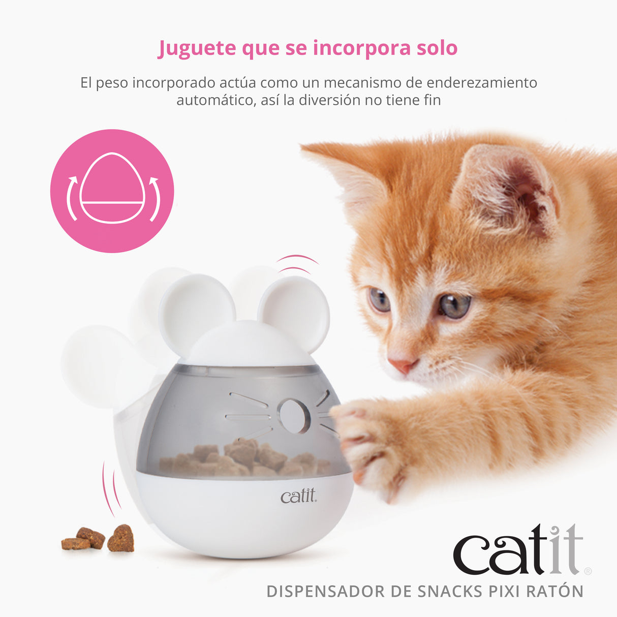 Dispensador de snacks PIXI – Ratón