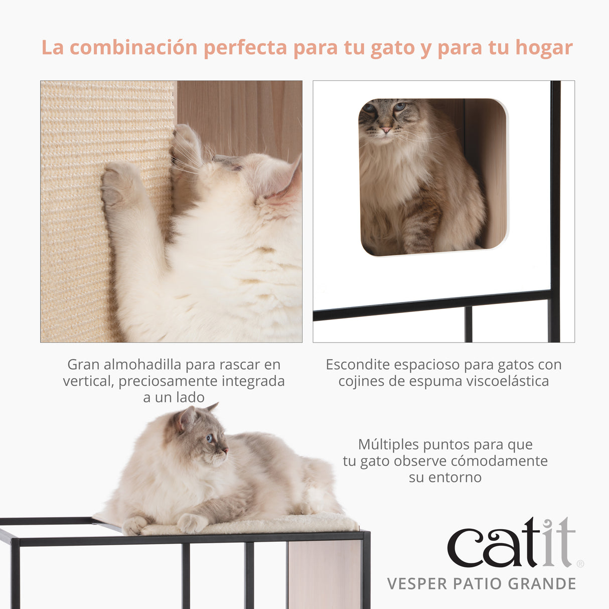 Mueble para gatos Vesper PATIO