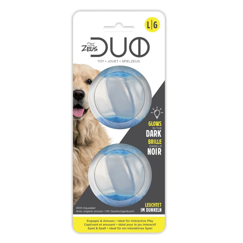 Pelotas para perros Zeus Duo - Pack de 2