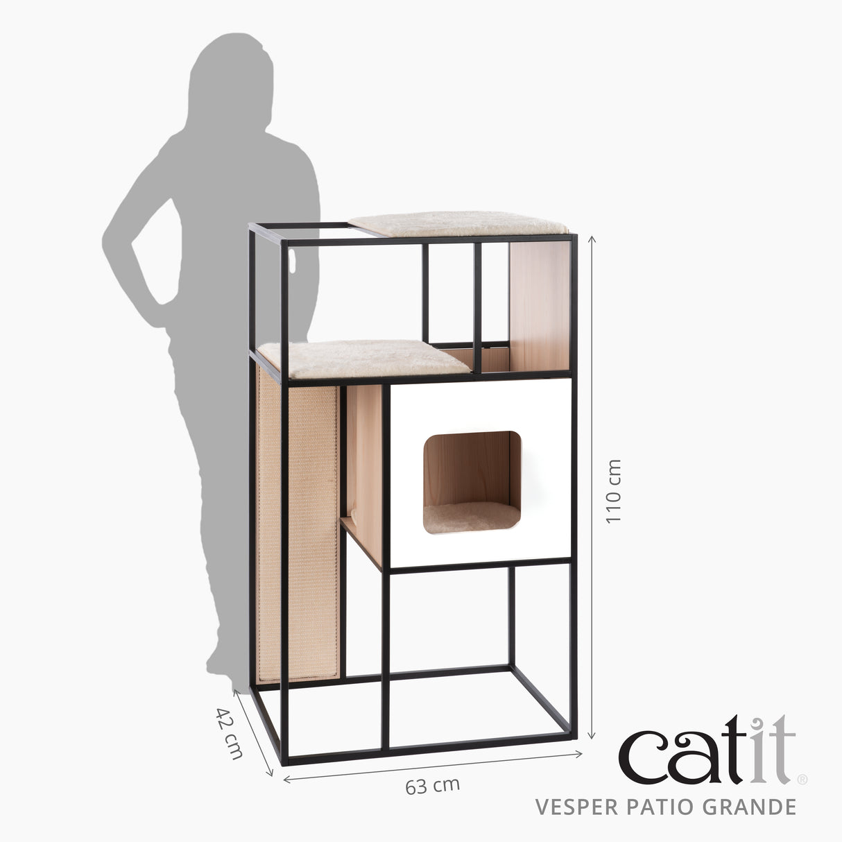 Mueble para gatos Vesper PATIO